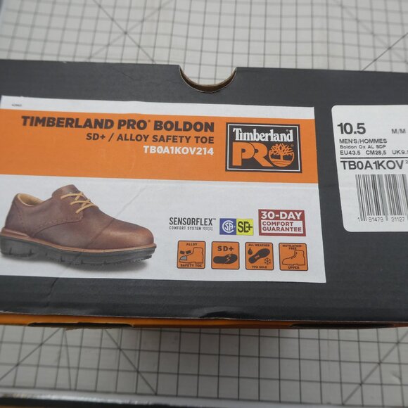 Timberland Pro Boldon Shoes - Alloy Safety Toe - Men\'s Size 10.5 M main image 5